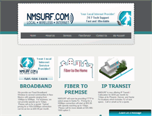 Tablet Screenshot of nmsurf.com